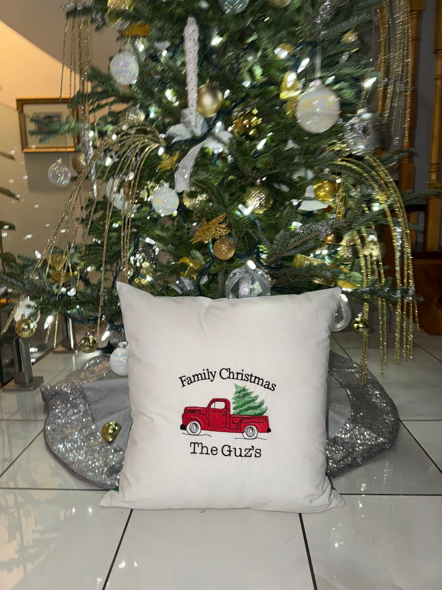 Custom Christmas Pillows