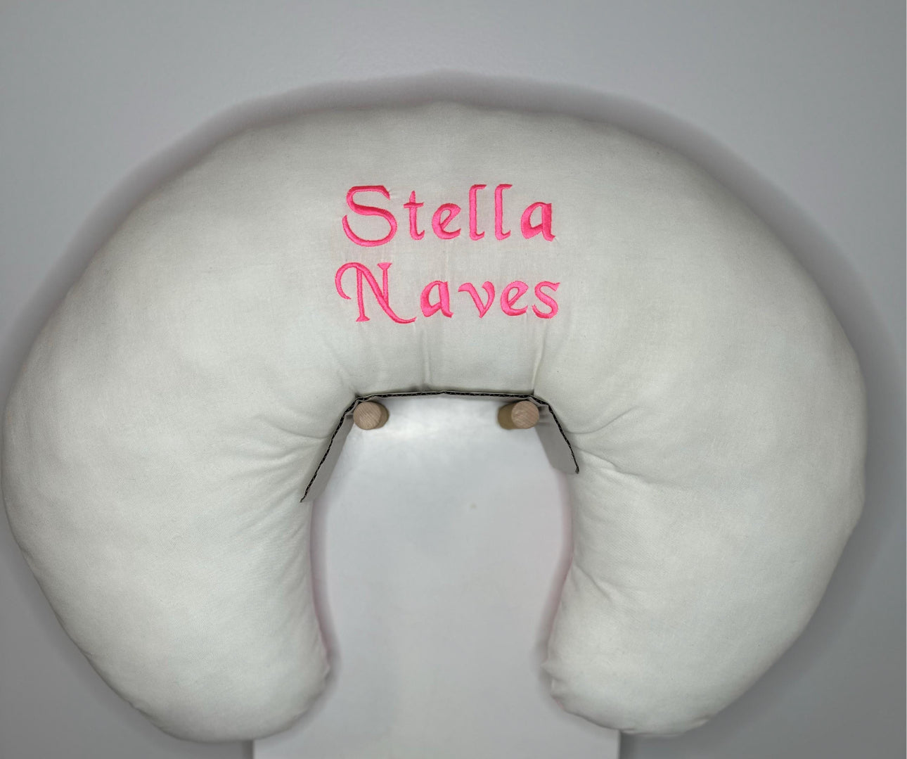 2-tone Custom Nursing Pillow with Name