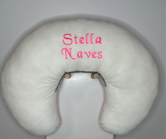 Custom Name Nursing Pillow-One Solid Colour