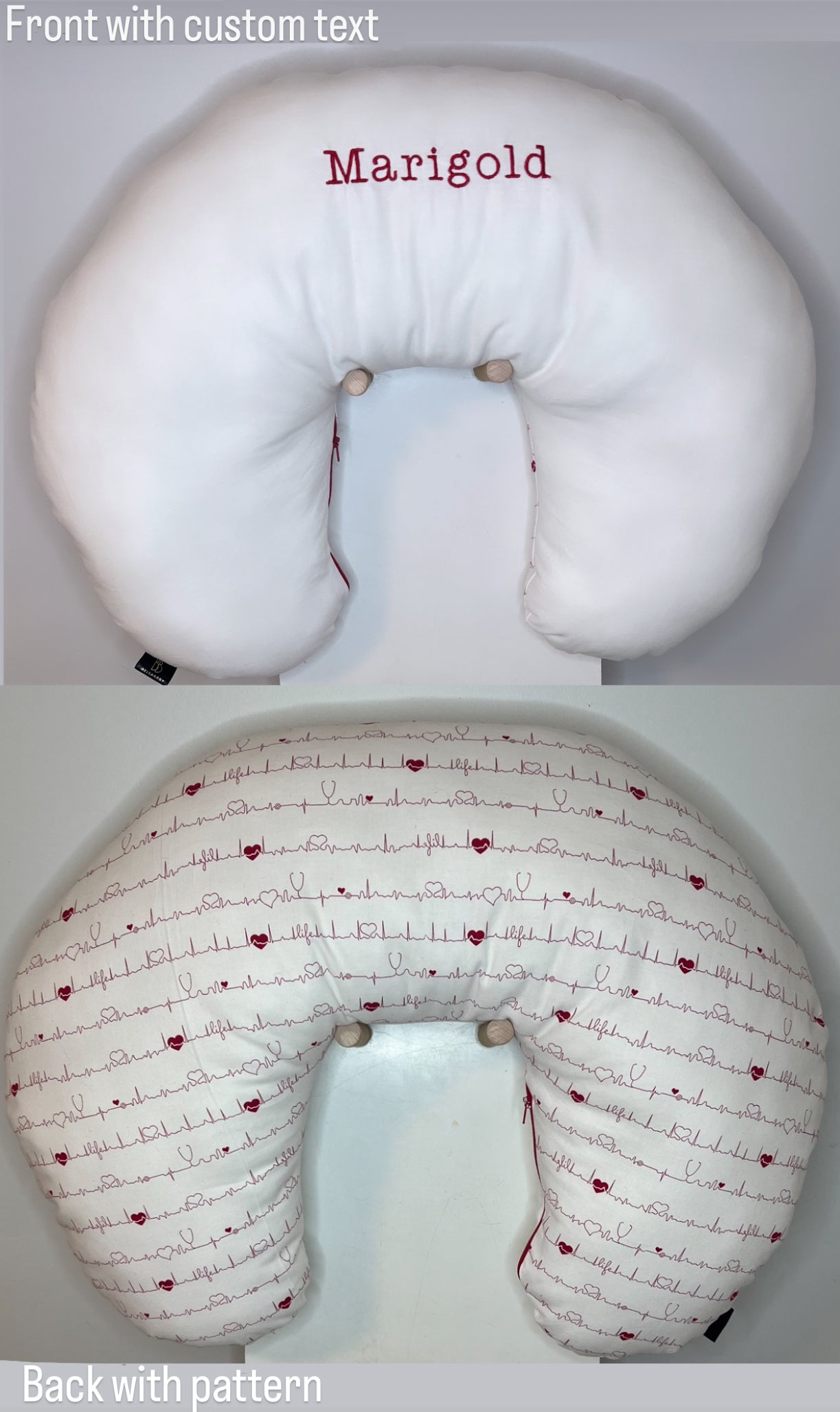 Custom Double-sided Nursing with Pattern🍼