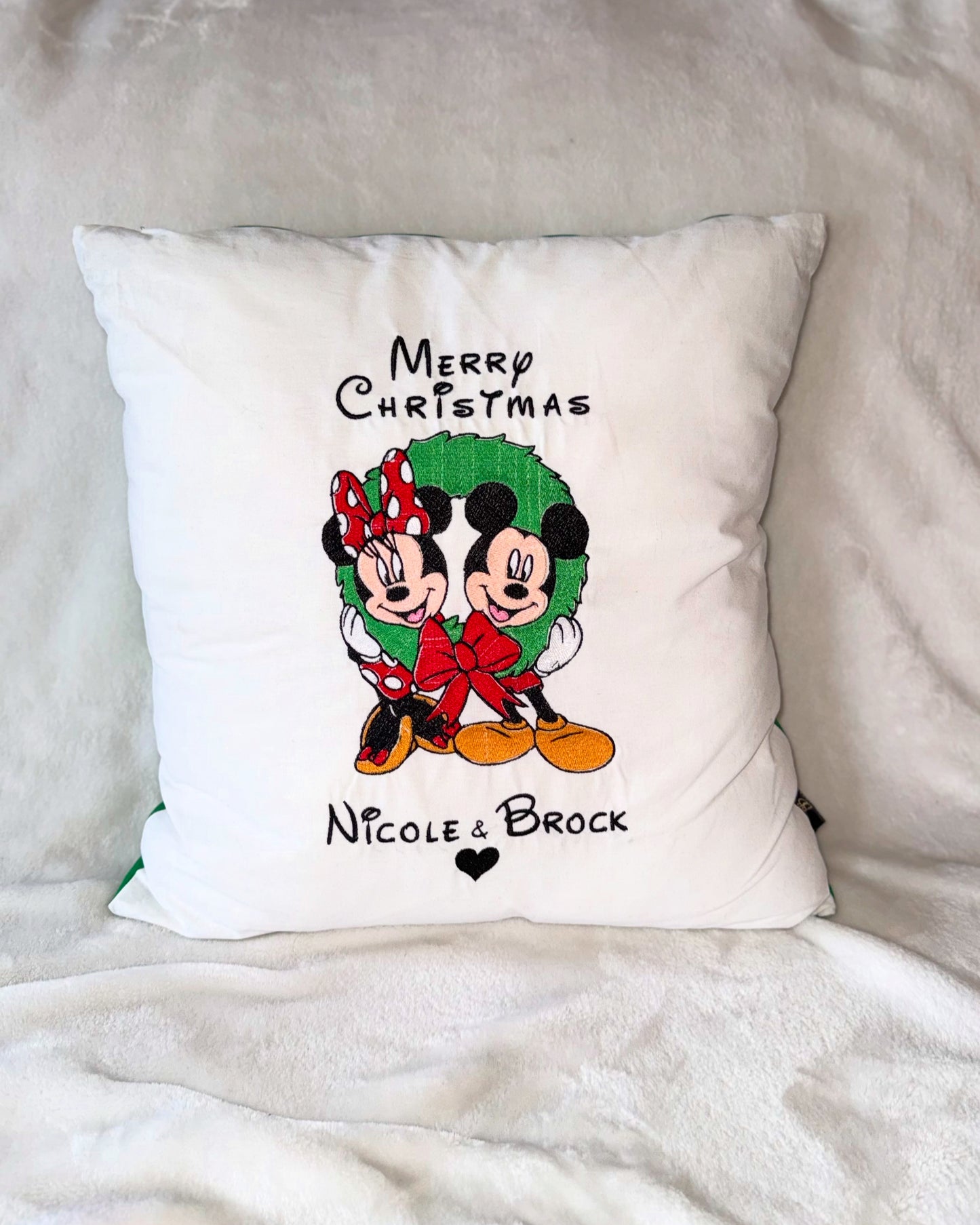 Custom Disney Christmas Pillows