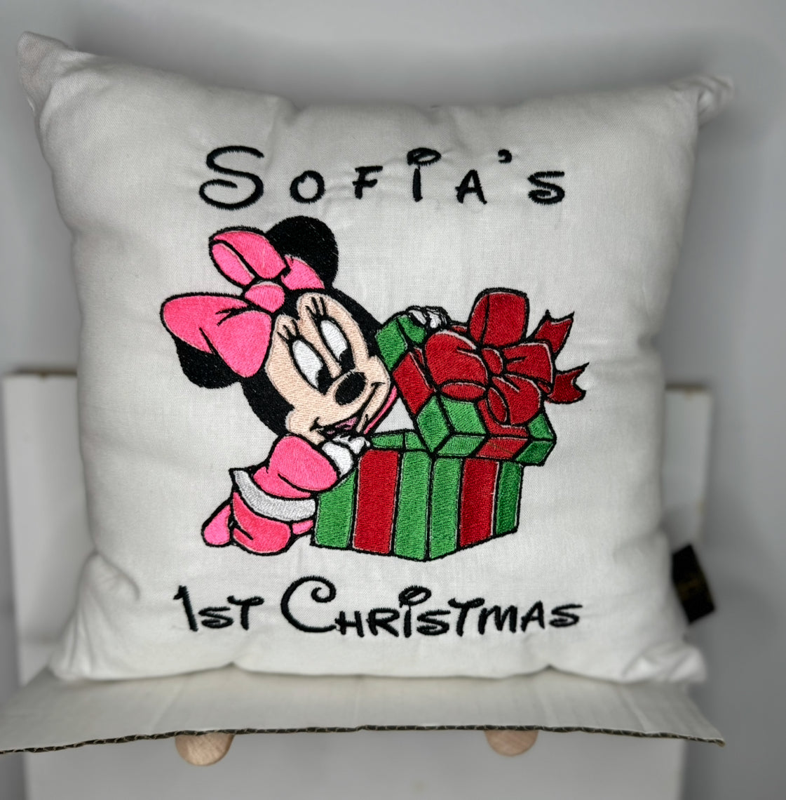 Baby’s 1st Christmas Pillows Disney