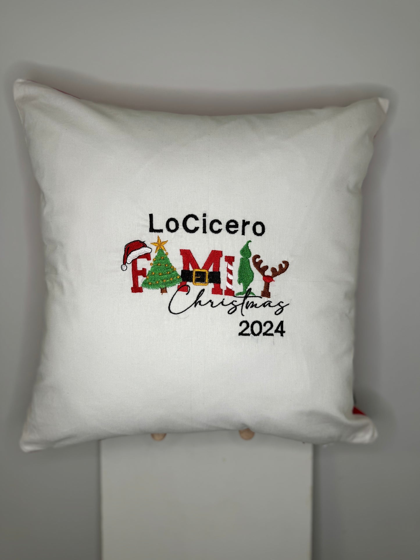 Custom Christmas Pillows