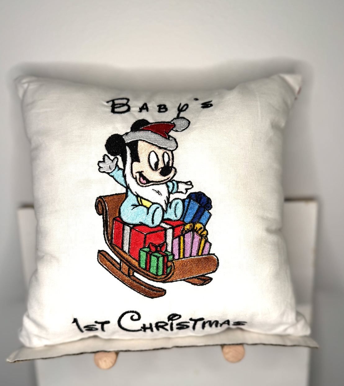Baby’s 1st Christmas Pillows Disney