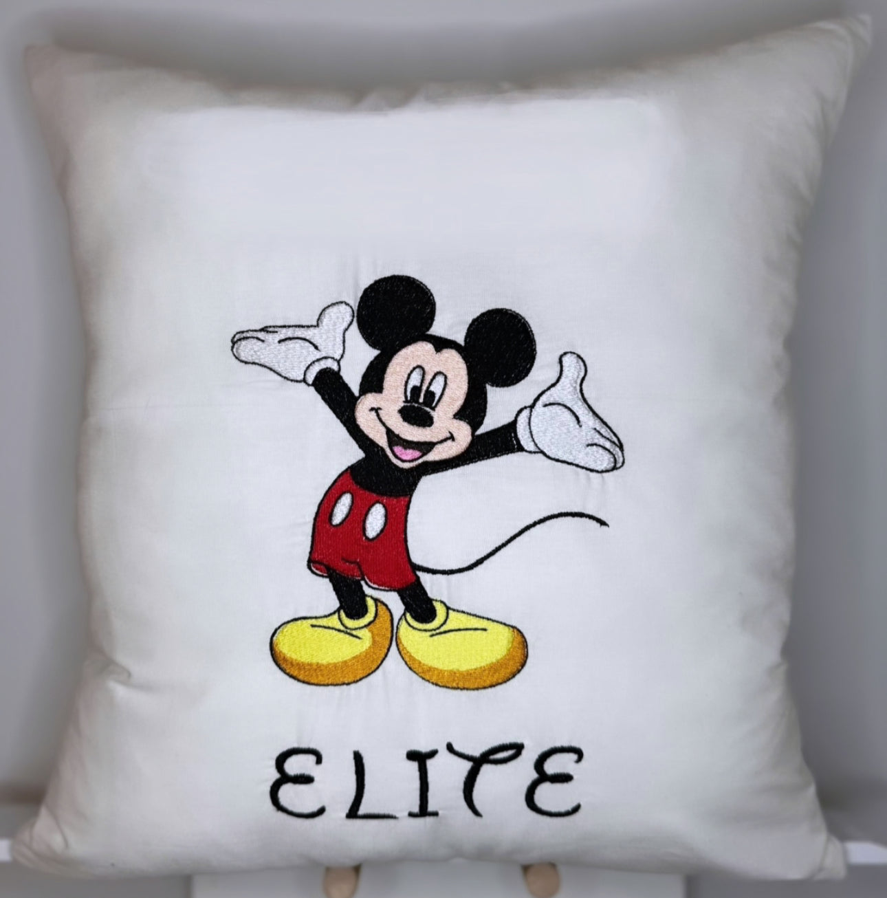 Happy Birthday Mickey & Friends Custom Pillow