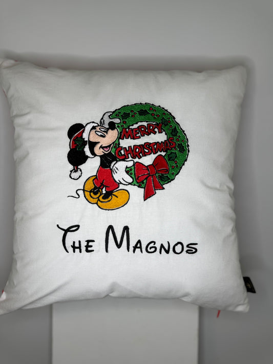 Custom Disney Christmas Pillows