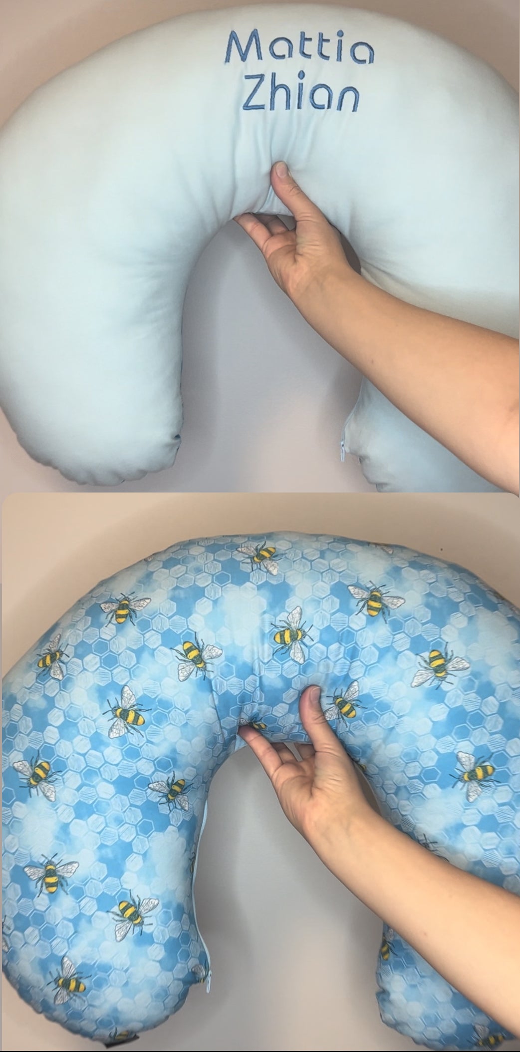 Custom Double-sided Nursing with Pattern🍼