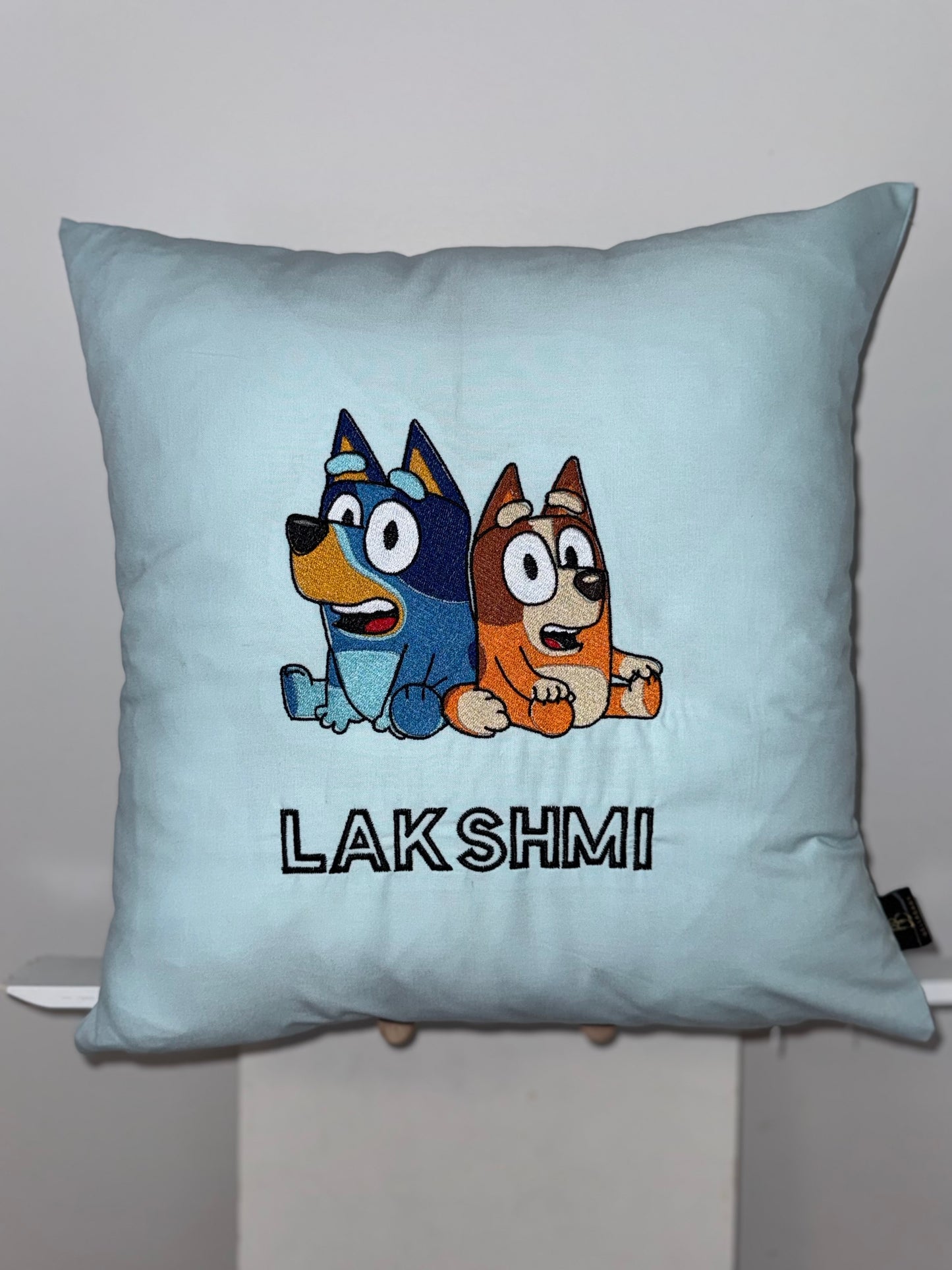 🐾Bluey & Bingo Custom Name Pillow