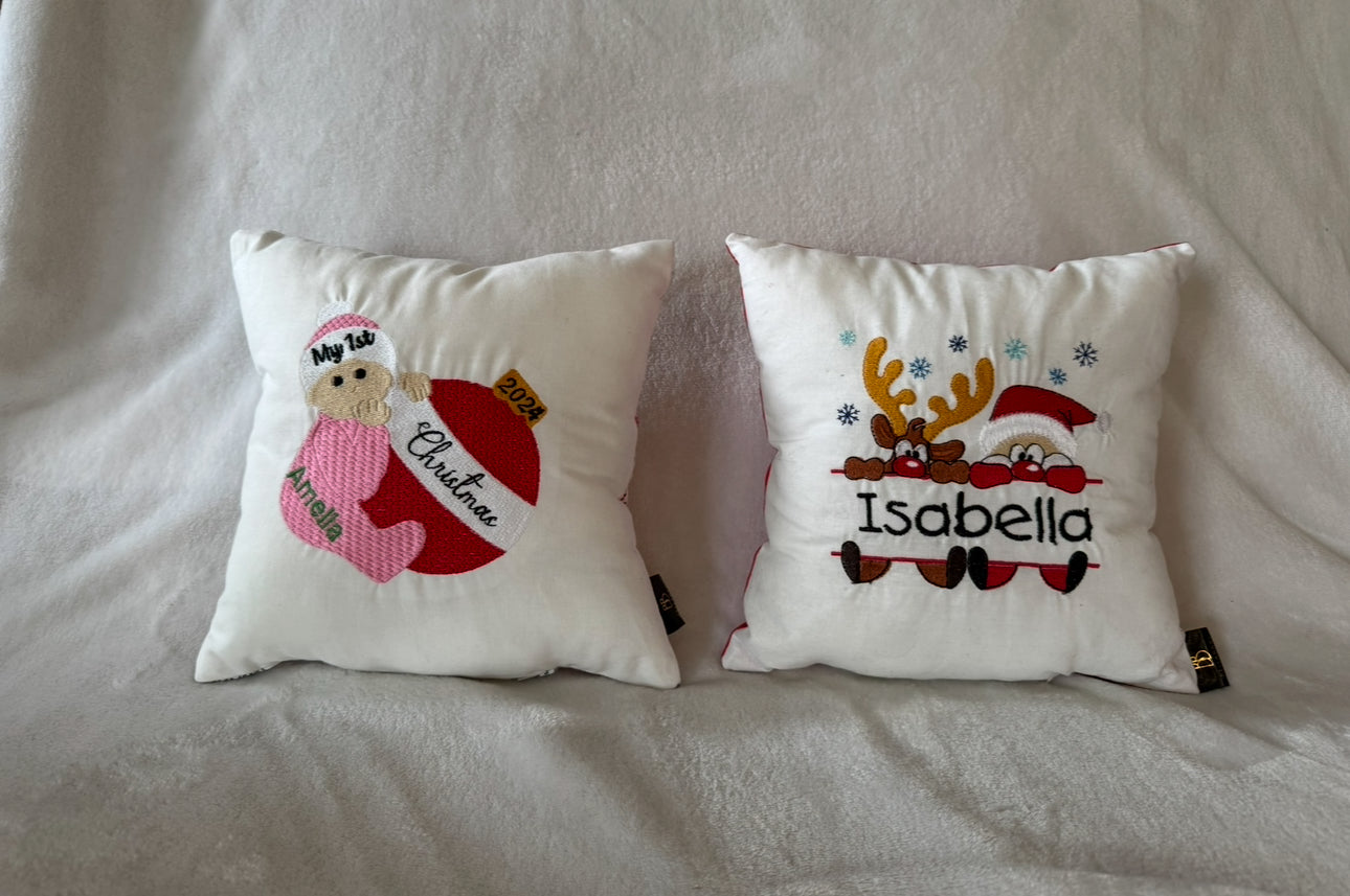 Baby’s 1st Christmas Keepsake Pillow