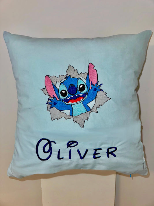 Stitch Pillow with Name